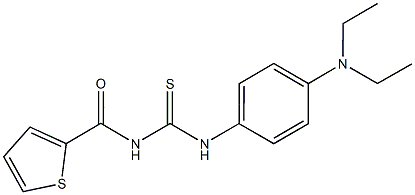 352348-72-2 N-[4-(diethylamino)phenyl]-N'-(2-thienylcarbonyl)thiourea