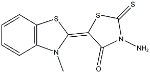 352523-69-4 3-amino-5-(3-methyl-1,3-benzothiazol-2(3H)-ylidene)-2-thioxo-1,3-thiazolidin-4-one