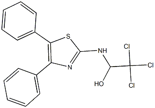 352564-80-8 2,2,2-trichloro-1-[(4,5-diphenyl-1,3-thiazol-2-yl)amino]ethanol