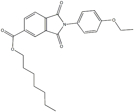352643-81-3 heptyl 2-(4-ethoxyphenyl)-1,3-dioxoisoindoline-5-carboxylate