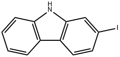 2-碘-9H-咔唑,353254-12-3,结构式