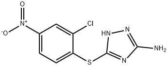 353256-48-1 3-amino-5-({2-chloro-4-nitrophenyl}sulfanyl)-4H-1,2,4-triazole