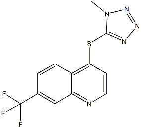 353257-03-1 1-methyl-1H-tetraazol-5-yl 7-(trifluoromethyl)-4-quinolinyl sulfide