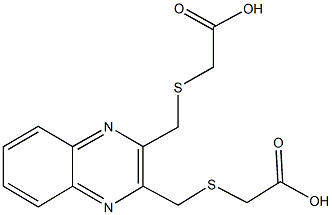 353257-55-3 {[(3-{[(carboxymethyl)sulfanyl]methyl}-2-quinoxalinyl)methyl]sulfanyl}acetic acid