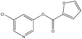 5-chloro-3-pyridinyl 2-furoate,353257-73-5,结构式
