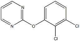 2-(2,3-Dichlorophenoxy)pyrimidine, 353258-99-8, 结构式