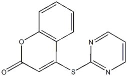 353260-92-1 4-(2-pyrimidinylsulfanyl)-2H-chromen-2-one