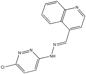 353266-03-2 4-quinolinecarbaldehyde (6-chloro-3-pyridazinyl)hydrazone