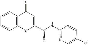 353266-47-4 N-(5-chloro-2-pyridinyl)-4-oxo-4H-chromene-2-carboxamide