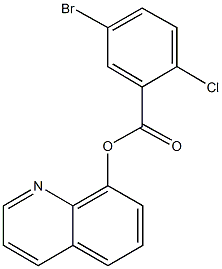 8-quinolinyl 5-bromo-2-chlorobenzoate|