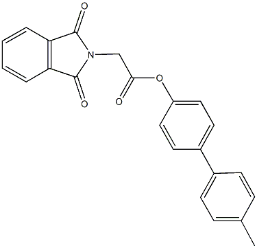 353468-04-9 4'-methyl[1,1'-biphenyl]-4-yl (1,3-dioxo-1,3-dihydro-2H-isoindol-2-yl)acetate