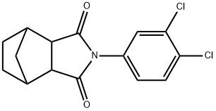 4-(3,4-dichlorophenyl)-4-azatricyclo[5.2.1.0~2,6~]decane-3,5-dione Structure