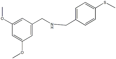 353779-20-1 (3,5-dimethoxyphenyl)-N-[4-(methylsulfanyl)benzyl]methanamine