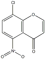 8-chloro-5-nitro-4H-chromen-4-one Structure