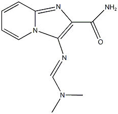 3-{[(dimethylamino)methylene]amino}imidazo[1,2-a]pyridine-2-carboxamide,354548-75-7,结构式