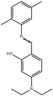 5-(diethylamino)-2-{[(2,5-dimethylphenyl)imino]methyl}phenol,355368-27-3,结构式