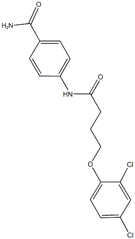 355384-07-5 4-{[4-(2,4-dichlorophenoxy)butanoyl]amino}benzamide