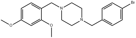355818-57-4 1-(4-bromobenzyl)-4-(2,4-dimethoxybenzyl)piperazine