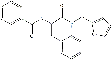 N-{1-benzyl-2-[(2-furylmethyl)amino]-2-oxoethyl}benzamide