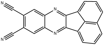 acenaphtho[1,2-b]quinoxaline-9,10-dicarbonitrile 结构式