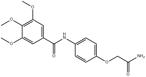 361464-47-3 N-[4-(2-amino-2-oxoethoxy)phenyl]-3,4,5-trimethoxybenzamide