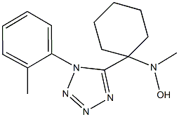 361464-60-0 5-{1-[hydroxy(methyl)amino]cyclohexyl}-1-(2-methylphenyl)-1H-tetraazole
