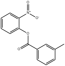 2-nitrophenyl 3-methylbenzoate 结构式