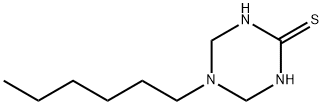 5-hexyl-1,3,5-triazinane-2-thione|