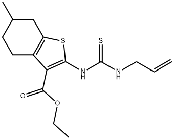 374920-40-8 ethyl 2-{[(allylamino)carbothioyl]amino}-6-methyl-4,5,6,7-tetrahydro-1-benzothiophene-3-carboxylate