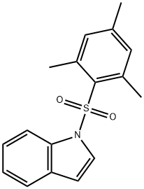 1-(mesitylsulfonyl)-1H-indole Structure
