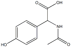 N-AC-RS-对羟基苯甘氨酸, 37784-25-1, 结构式
