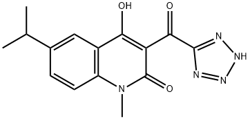 380633-67-0 4-hydroxy-6-isopropyl-1-methyl-3-(1H-tetraazol-5-ylcarbonyl)-2(1H)-quinolinone