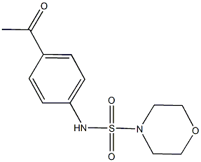 N-(4-acetylphenyl)-4-morpholinesulfonamide|