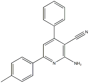 38477-52-0 2-amino-6-(4-methylphenyl)-4-phenylnicotinonitrile