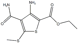 39677-42-4 ethyl 3-amino-4-(aminocarbonyl)-5-(methylsulfanyl)thiophene-2-carboxylate