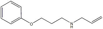 N-allyl-N-(3-phenoxypropyl)amine Structure