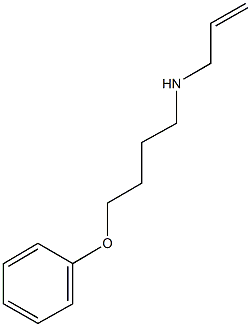N-allyl-N-(4-phenoxybutyl)amine Struktur
