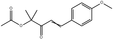 415689-01-9 4-(4-methoxyphenyl)-1,1-dimethyl-2-oxo-3-butenyl acetate