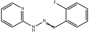2-fluorobenzaldehyde 2-pyridinylhydrazone Structure