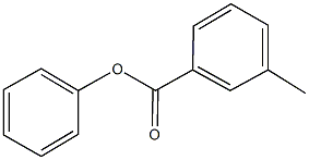 phenyl 3-methylbenzoate Struktur