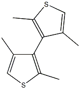 2,2',4,4'-tetramethyl-3,3'-bithiophene Struktur
