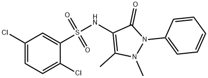 425410-18-0 2,5-dichloro-N-(1,5-dimethyl-3-oxo-2-phenyl-2,3-dihydro-1H-pyrazol-4-yl)benzenesulfonamide