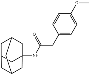 426241-00-1 N-(1-adamantyl)-2-(4-methoxyphenyl)acetamide