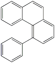 4-phenylphenanthrene Struktur