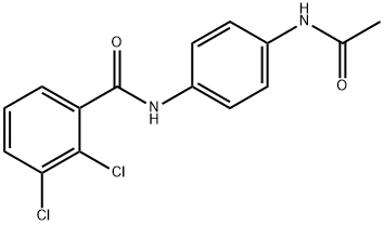 N-[4-(acetylamino)phenyl]-2,3-dichlorobenzamide Structure