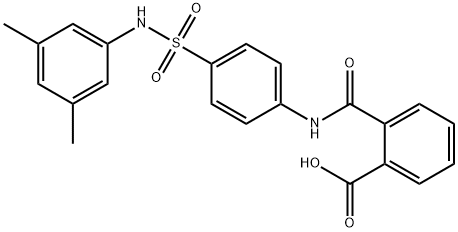 433324-06-2 2-({4-[(3,5-dimethylanilino)sulfonyl]anilino}carbonyl)benzoic acid