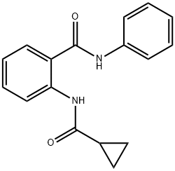 2-[(cyclopropylcarbonyl)amino]-N-phenylbenzamide|
