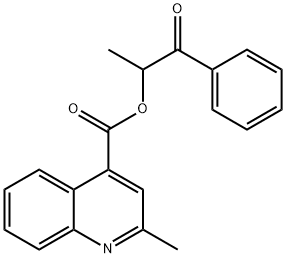 433962-71-1 1-methyl-2-oxo-2-phenylethyl 2-methyl-4-quinolinecarboxylate
