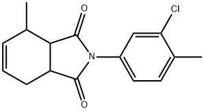 2-(3-chloro-4-methylphenyl)-4-methyl-3a,4,7,7a-tetrahydro-1H-isoindole-1,3(2H)-dione|