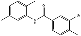 3-bromo-N-(2,5-dimethylphenyl)-4-methylbenzamide,443637-64-7,结构式